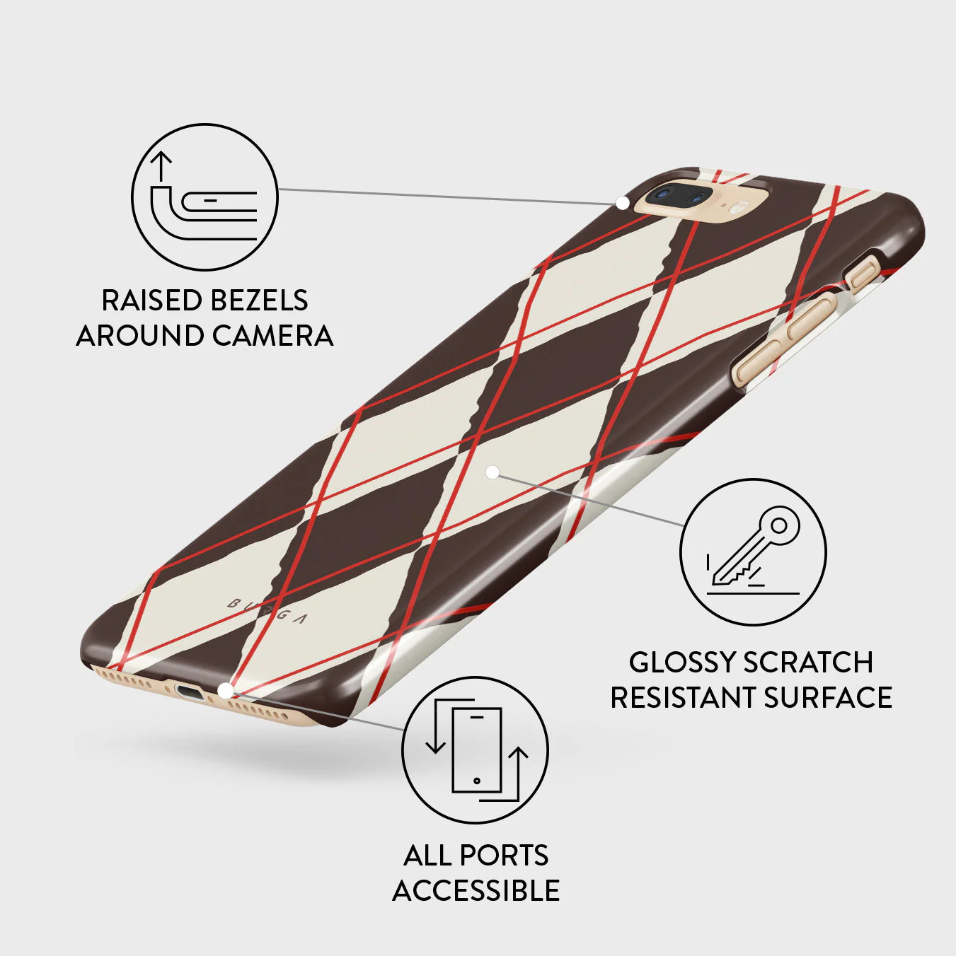 Throwback - iPhone 7 Plus / 8 Plus Case - Image 3