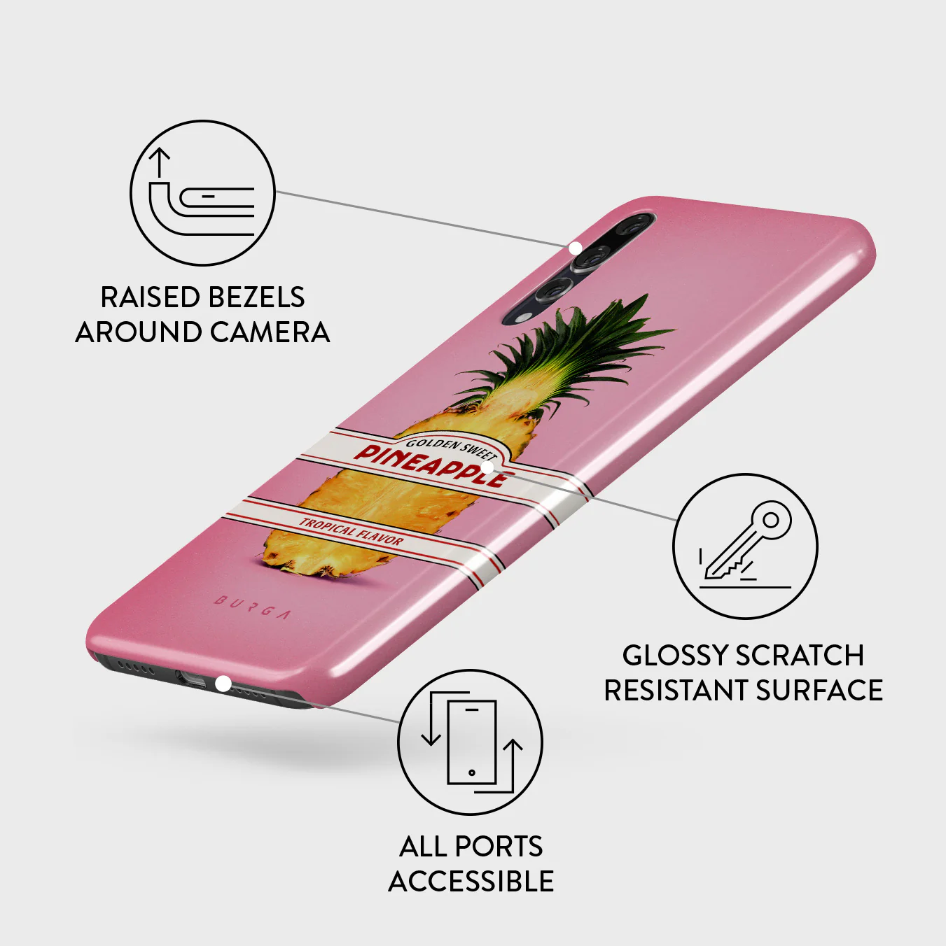 Tropical Flavour - Huawei P20 Case - Image 3