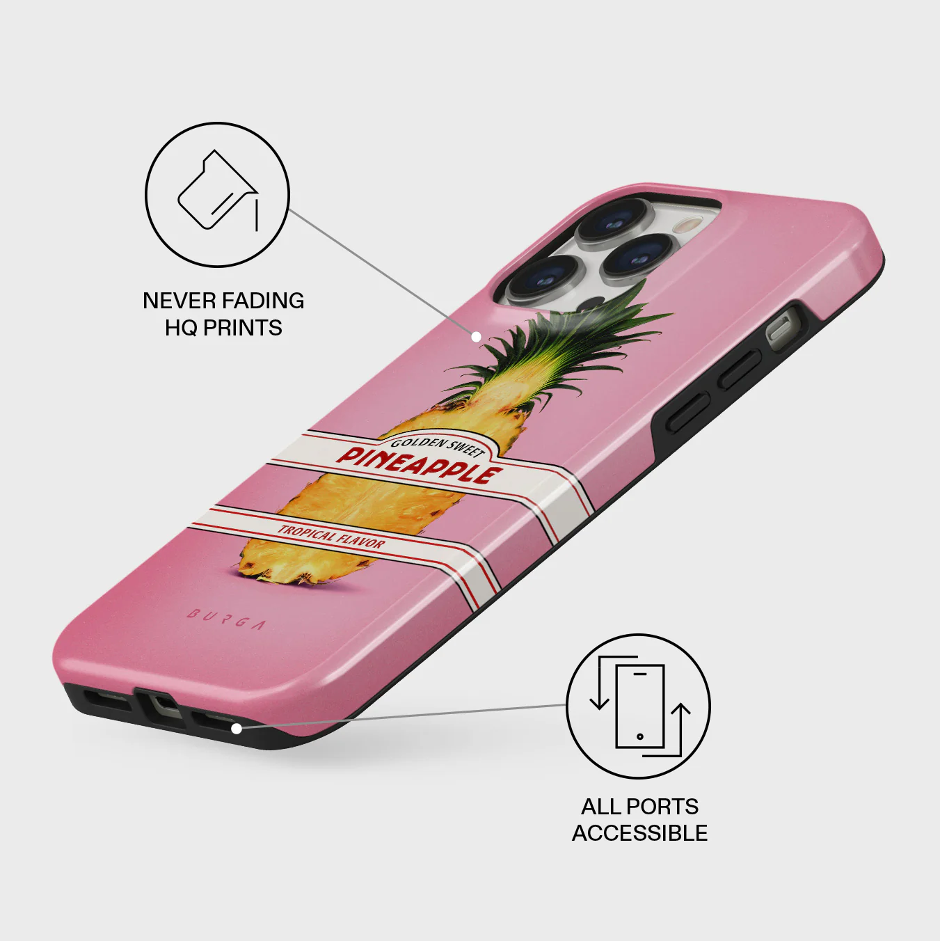 Tropical Flavour - iPhone 14 Pro Case - Image 3