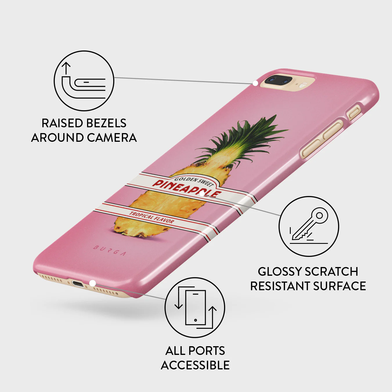 Tropical Flavour - iPhone 7 Plus / 8 Plus Case - Image 3