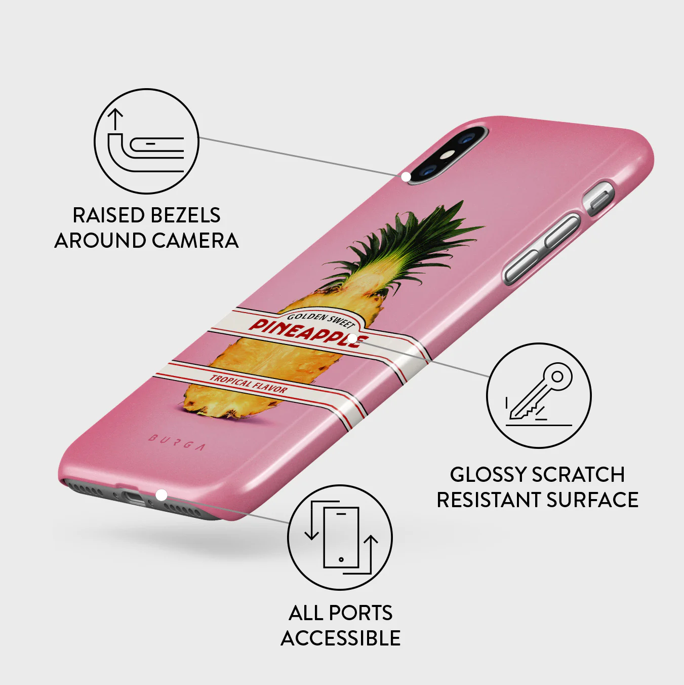 Tropical Flavour - iPhone XS Max Case - Image 3