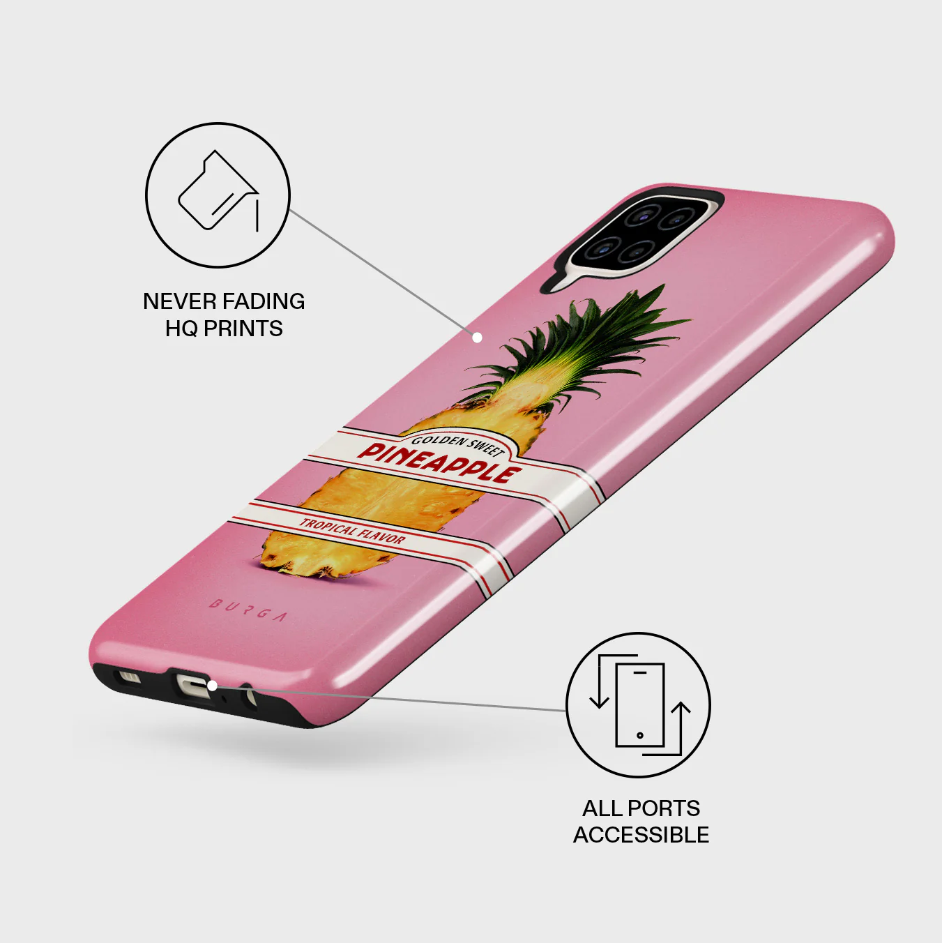 Tropical Flavour - Samsung Galaxy A12 4G Case - Image 3