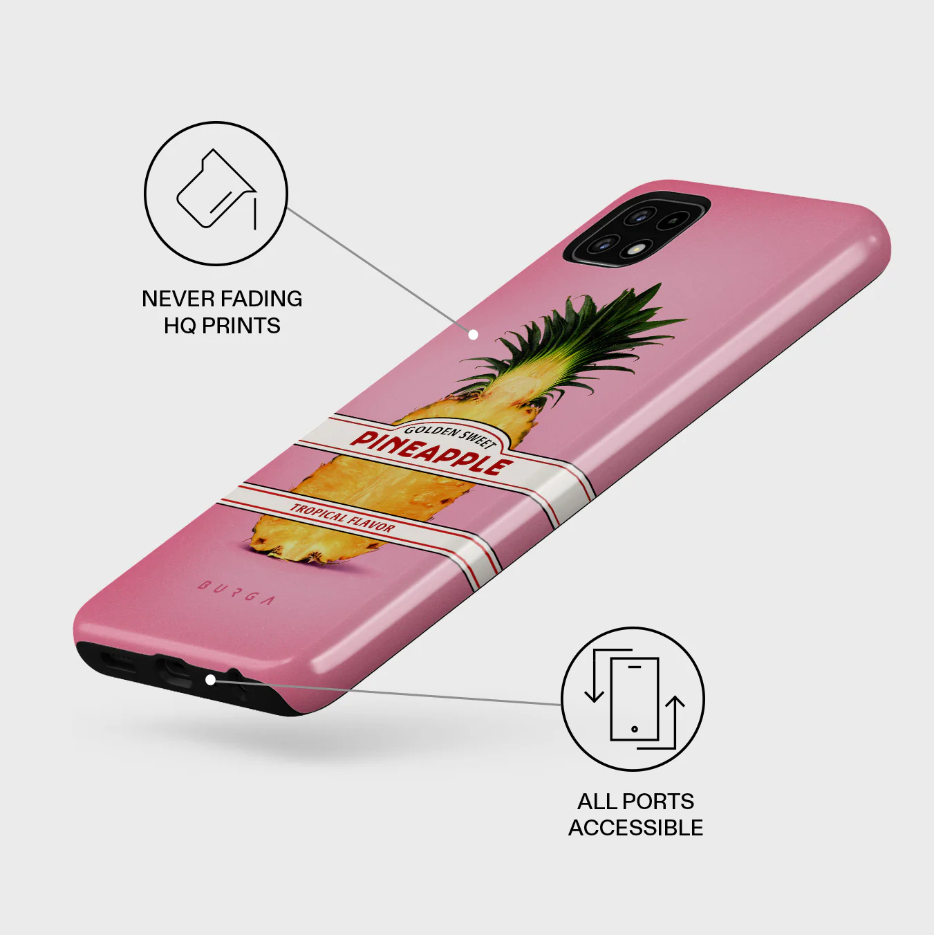 Tropical Flavour - Samsung Galaxy A22 5G Case - Image 3