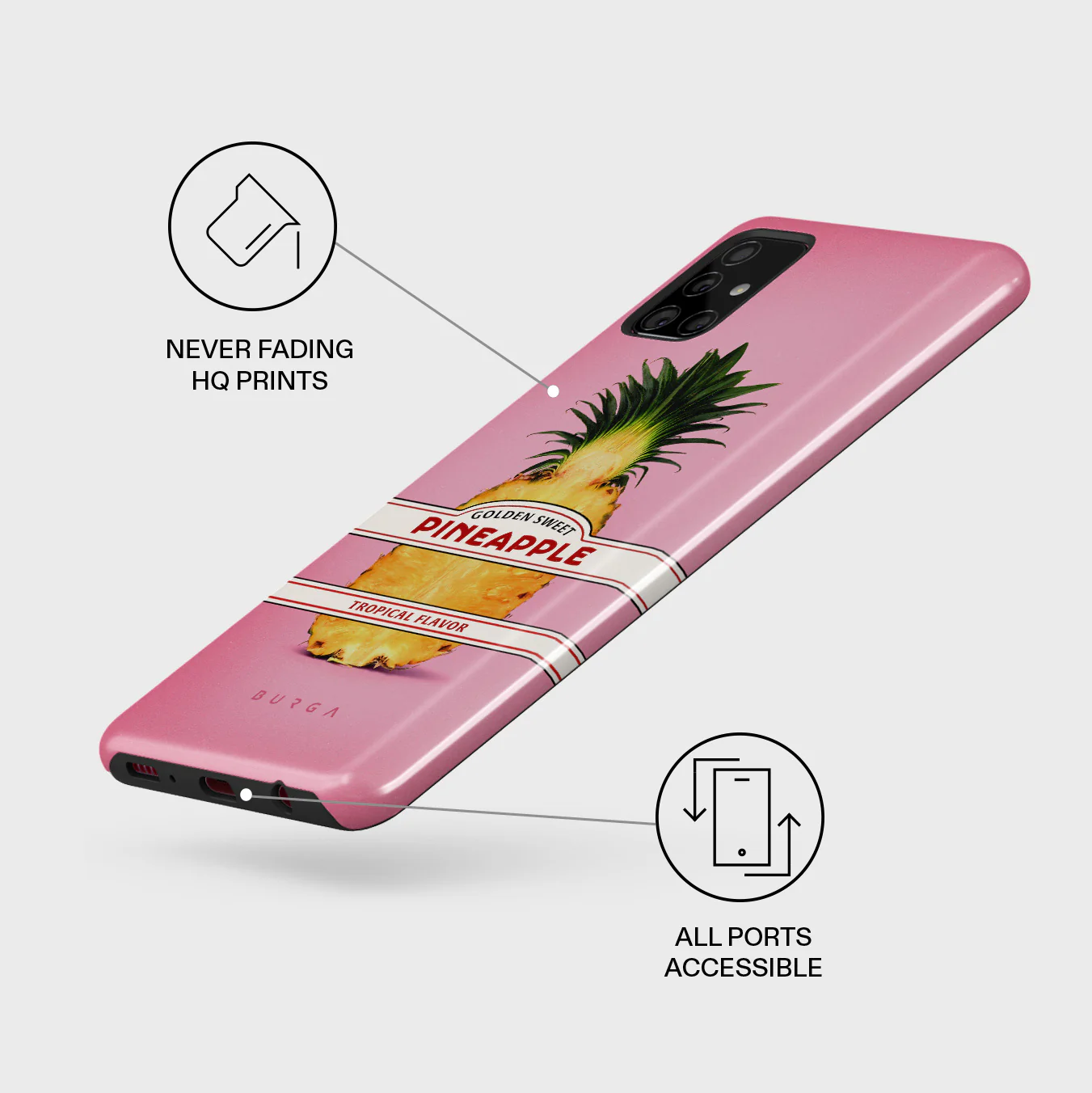 Tropical Flavour - Samsung Galaxy A71 4G Case - Image 3