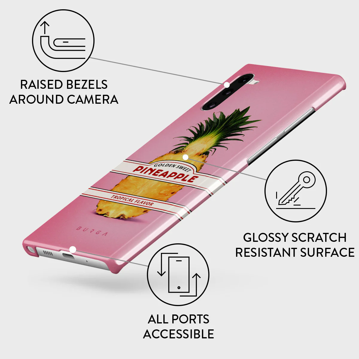 Tropical Flavour - Samsung Galaxy Note 10 Case - Image 3