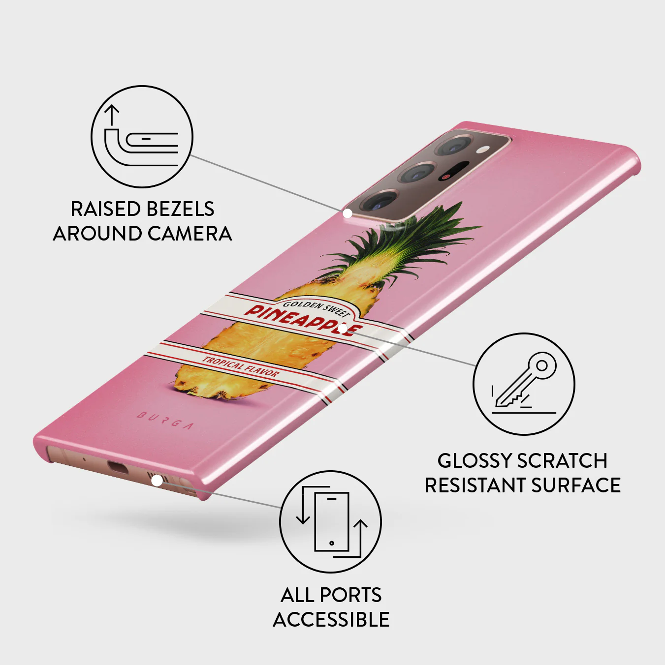 Tropical Flavour - Samsung Galaxy Note 20 Ultra 4G / 5G Case - Image 3