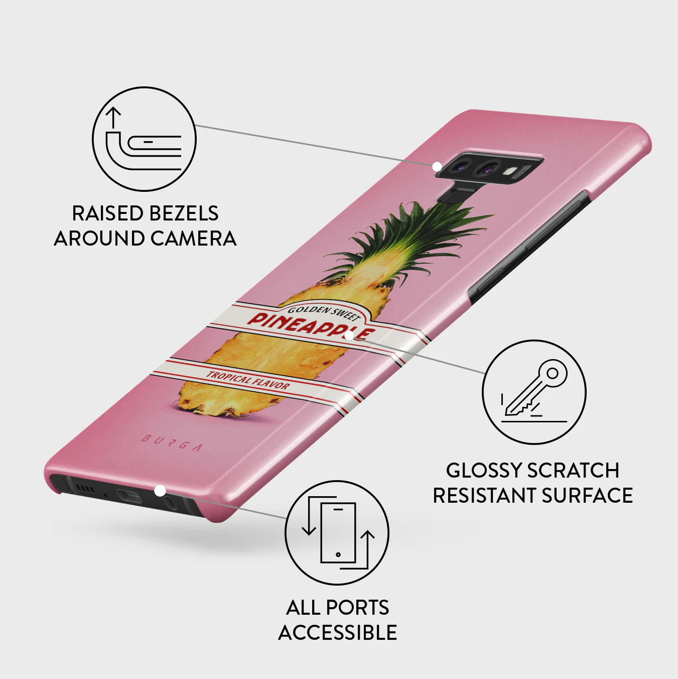 Tropical Flavour - Samsung Galaxy Note 9 Case - Image 3
