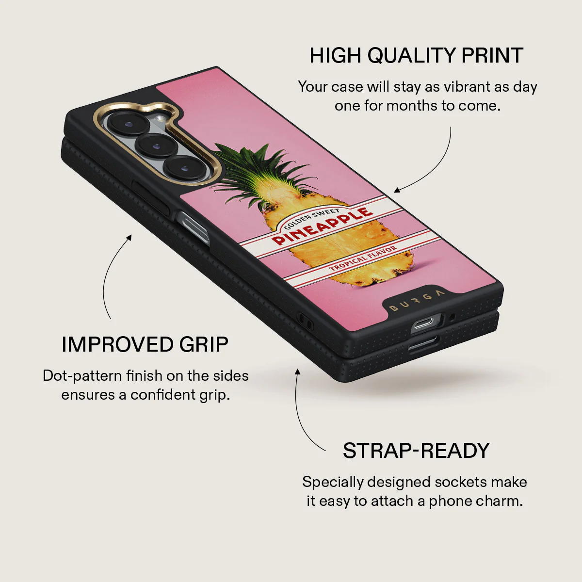 Tropical Flavour - Samsung Galaxy Z Fold 6 Case - Image 5