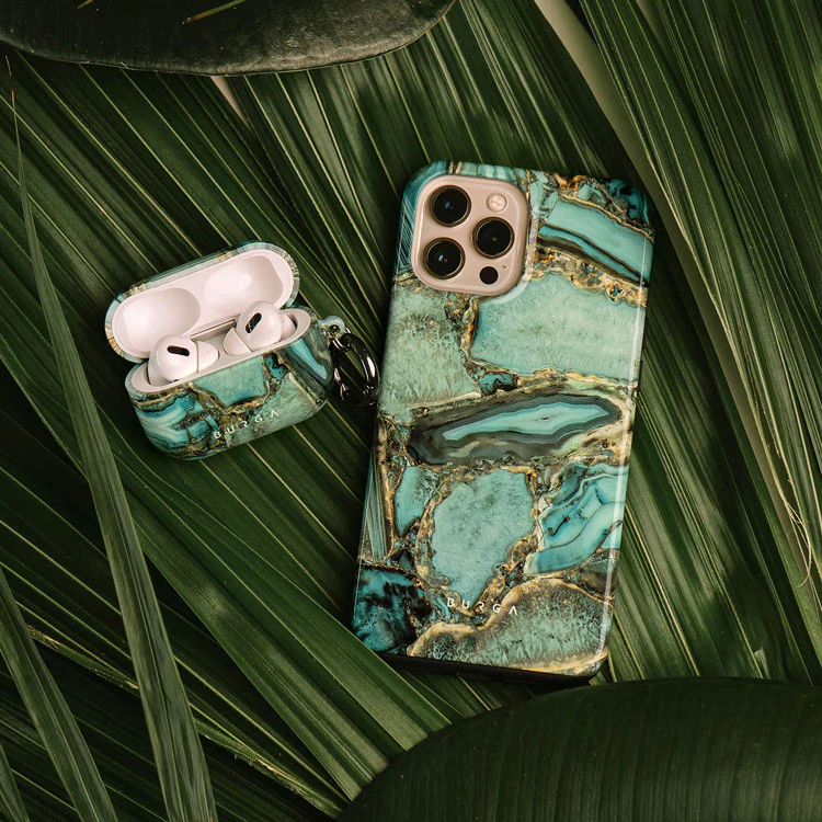 Ubud Jungle - Turquoise Samsung Galaxy A37 5G Case - Image 9