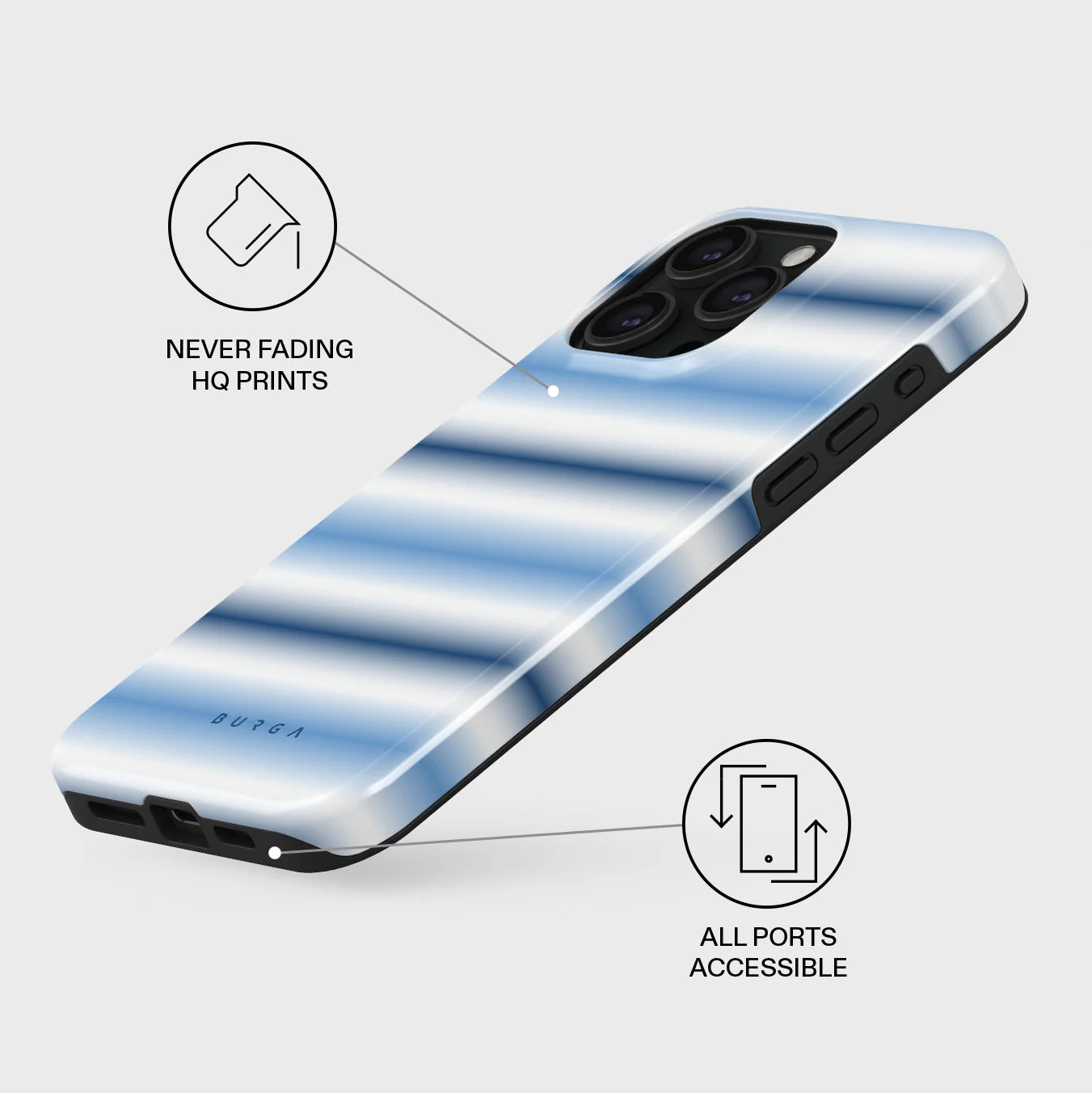 White Noise - iPhone 15 Pro Max Case - Image 3