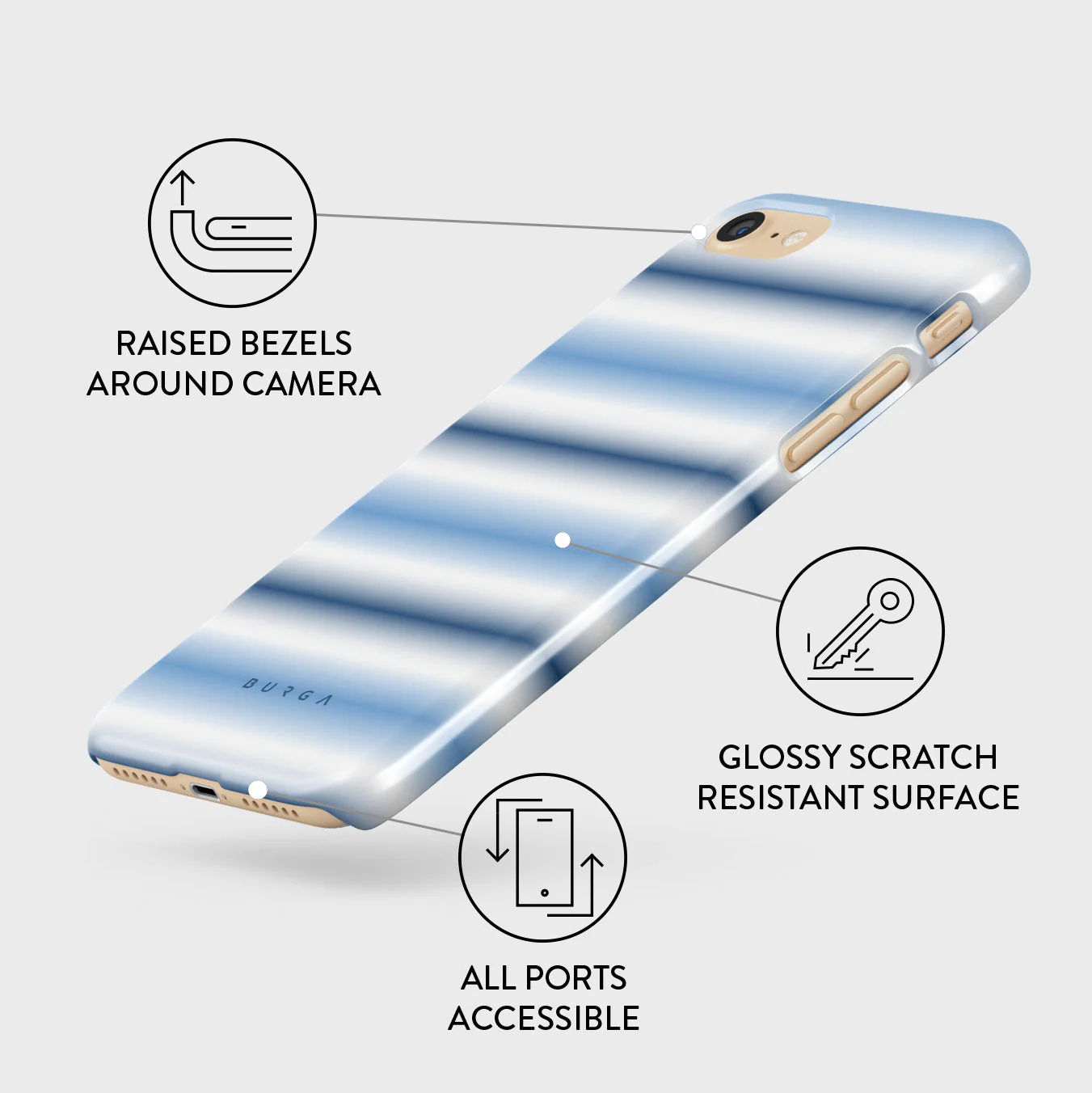 White Noise - iPhone SE (2020) Case - Image 3