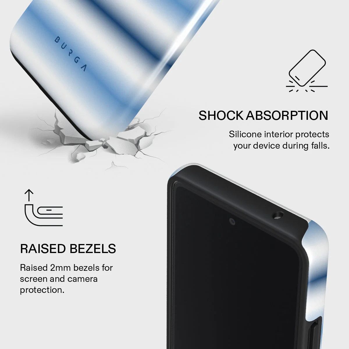 White Noise - Samsung Galaxy A73 Case - Image 4