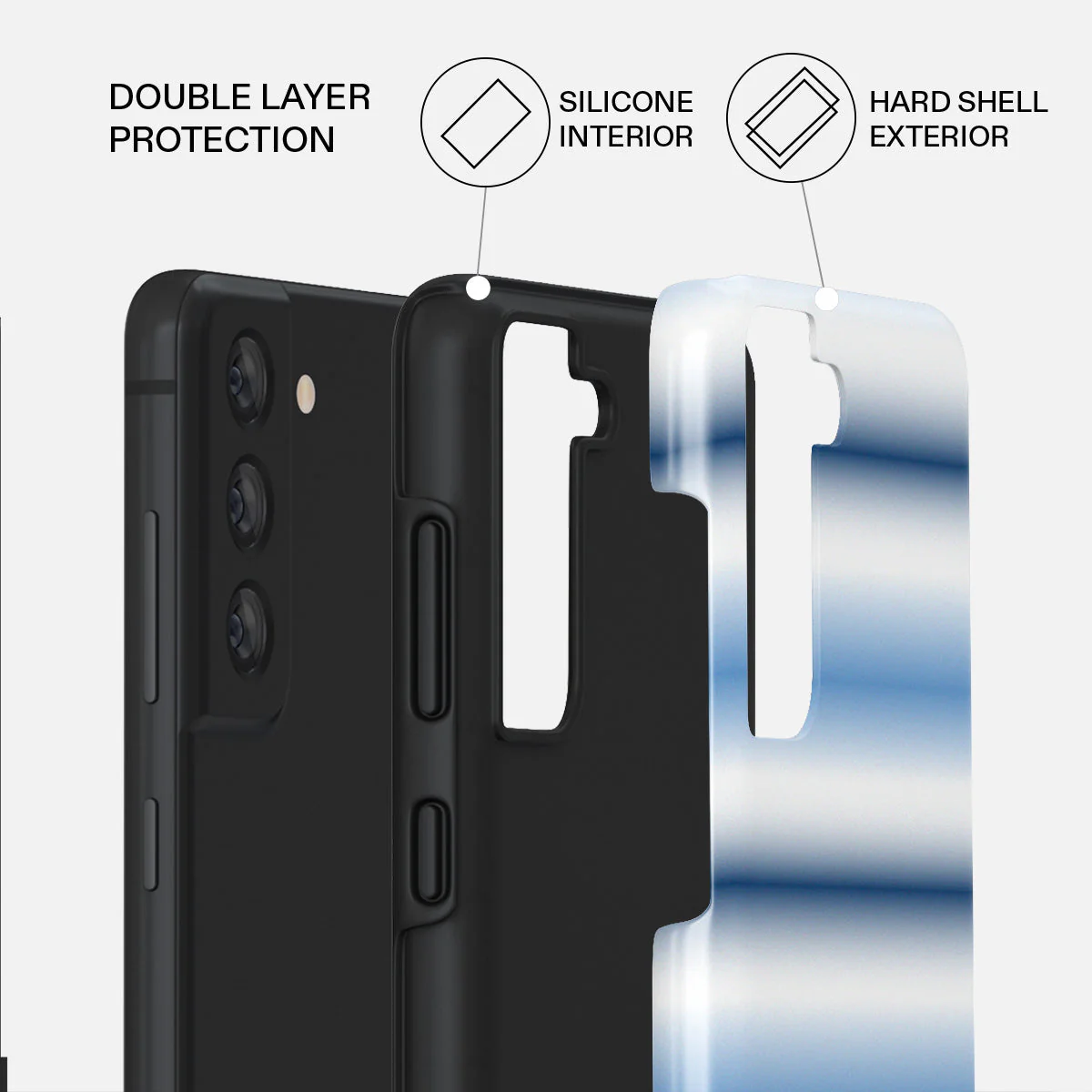 White Noise - Samsung Galaxy S21 FE Case - Image 2