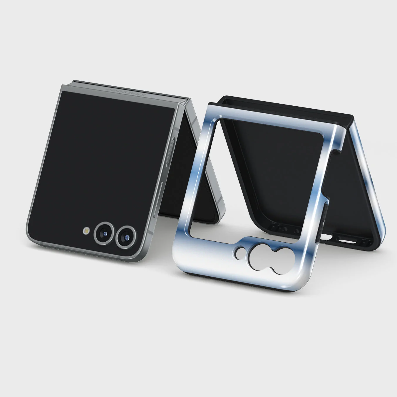 White Noise - Samsung Galaxy Z Flip 7 FE Case - Image 5