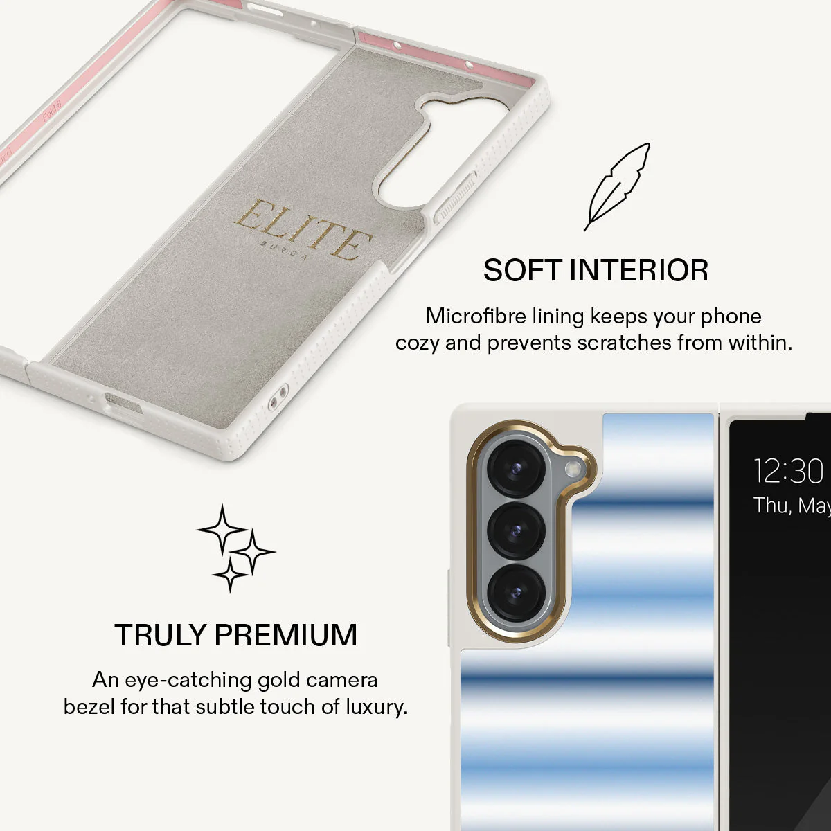 White Noise - Samsung Galaxy Z Fold 6 Case - Image 20