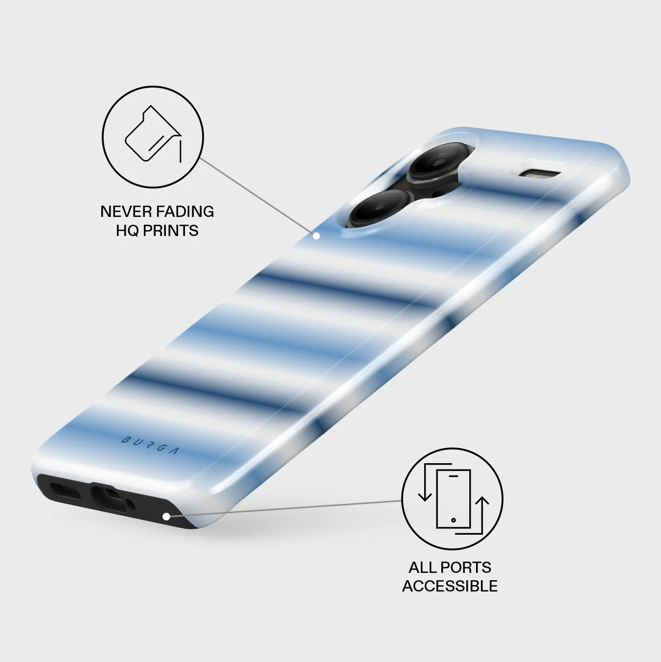 White Noise - Xiaomi Redmi Note 13 Pro+ 5G Case - Image 3