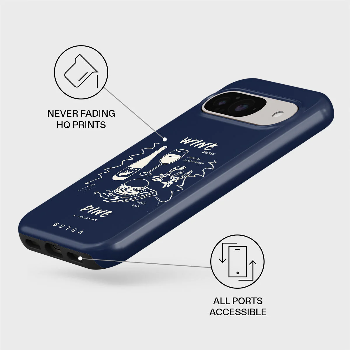 Wine & Dine - Google Pixel 10 Pro Case - Image 3