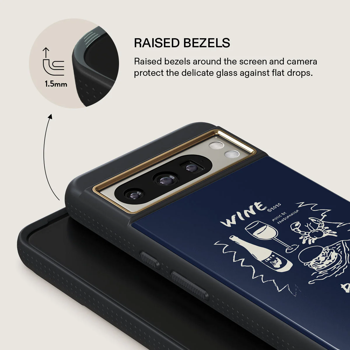Wine & Dine - Google Pixel 8 Pro Case - Image 8