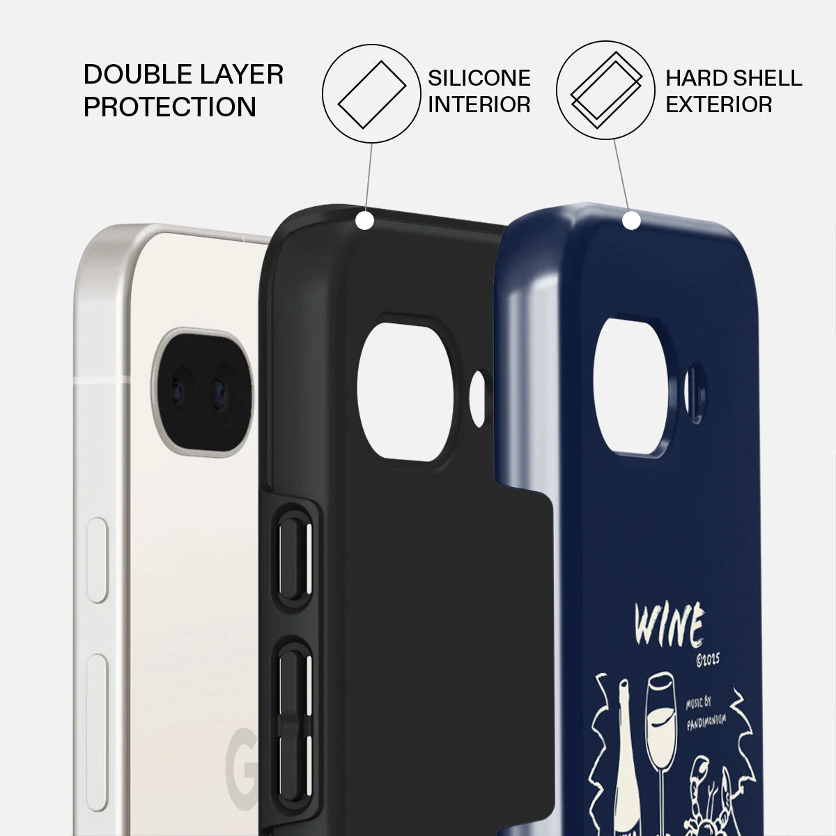 Wine & Dine - Google Pixel 9a Case - Image 2