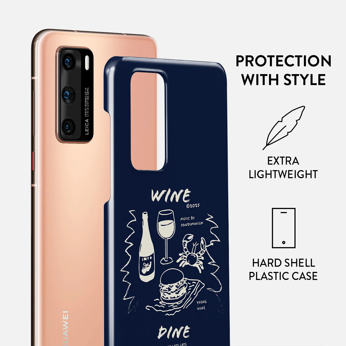 Wine & Dine - Huawei P40 Case - Image 2