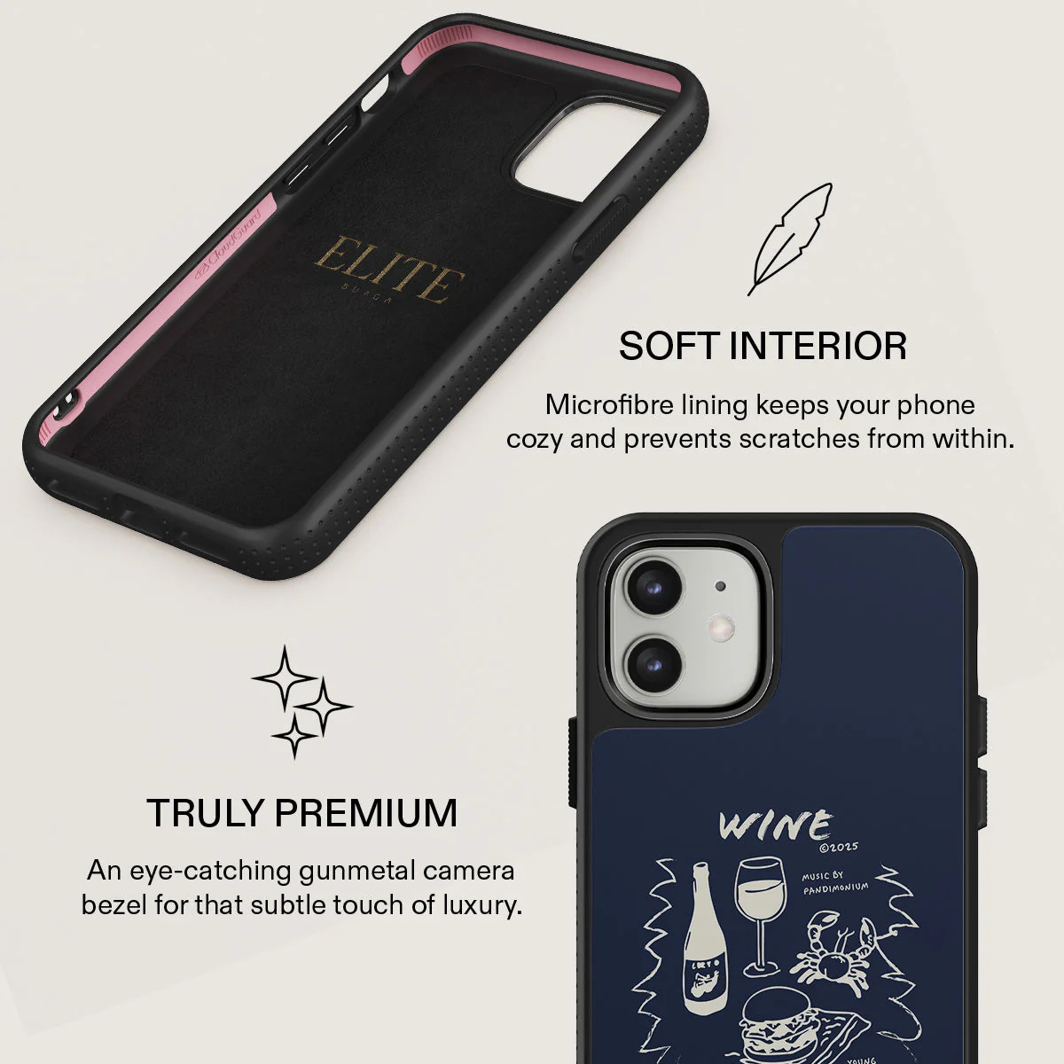 Wine & Dine - iPhone 11 Case - Image 17