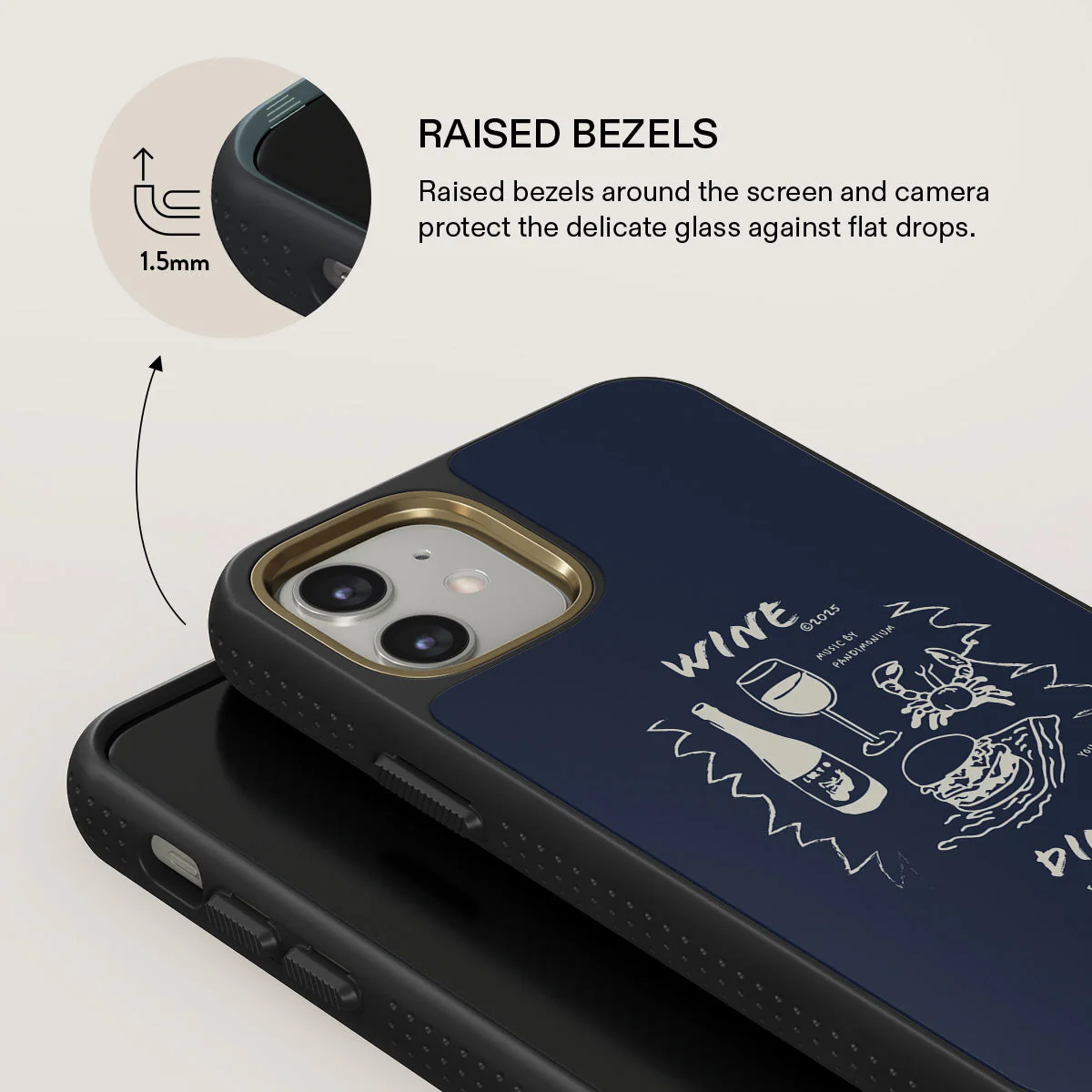 Wine & Dine - iPhone 11 Case - Image 8