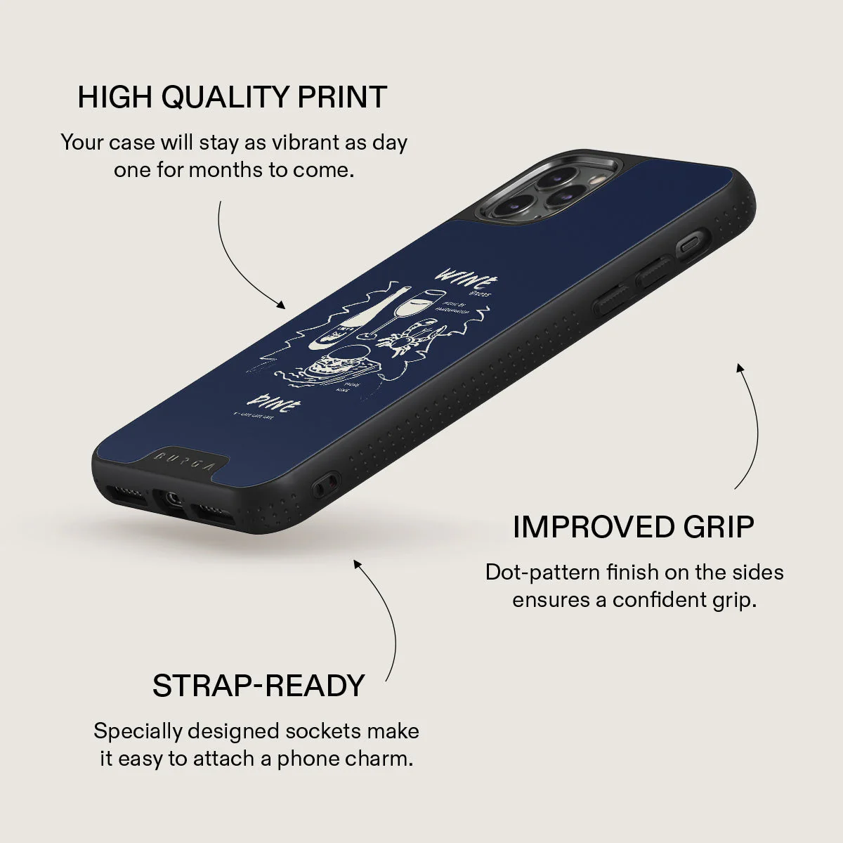 Wine & Dine - iPhone 11 Pro Max Case - Image 20