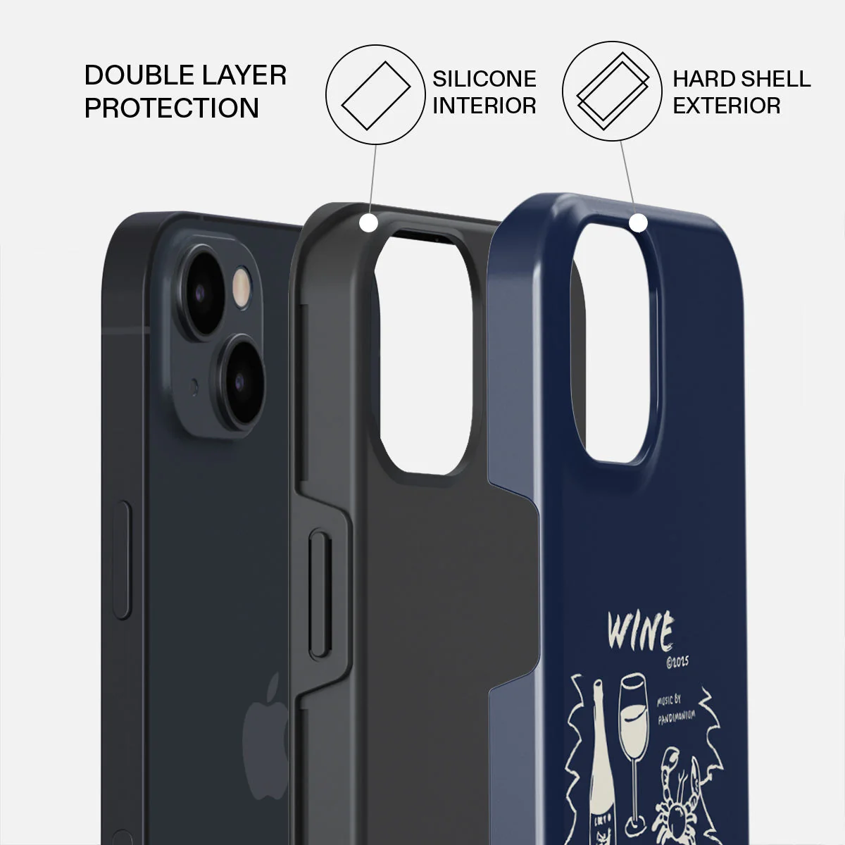 Wine & Dine - iPhone 13 Case - Image 2