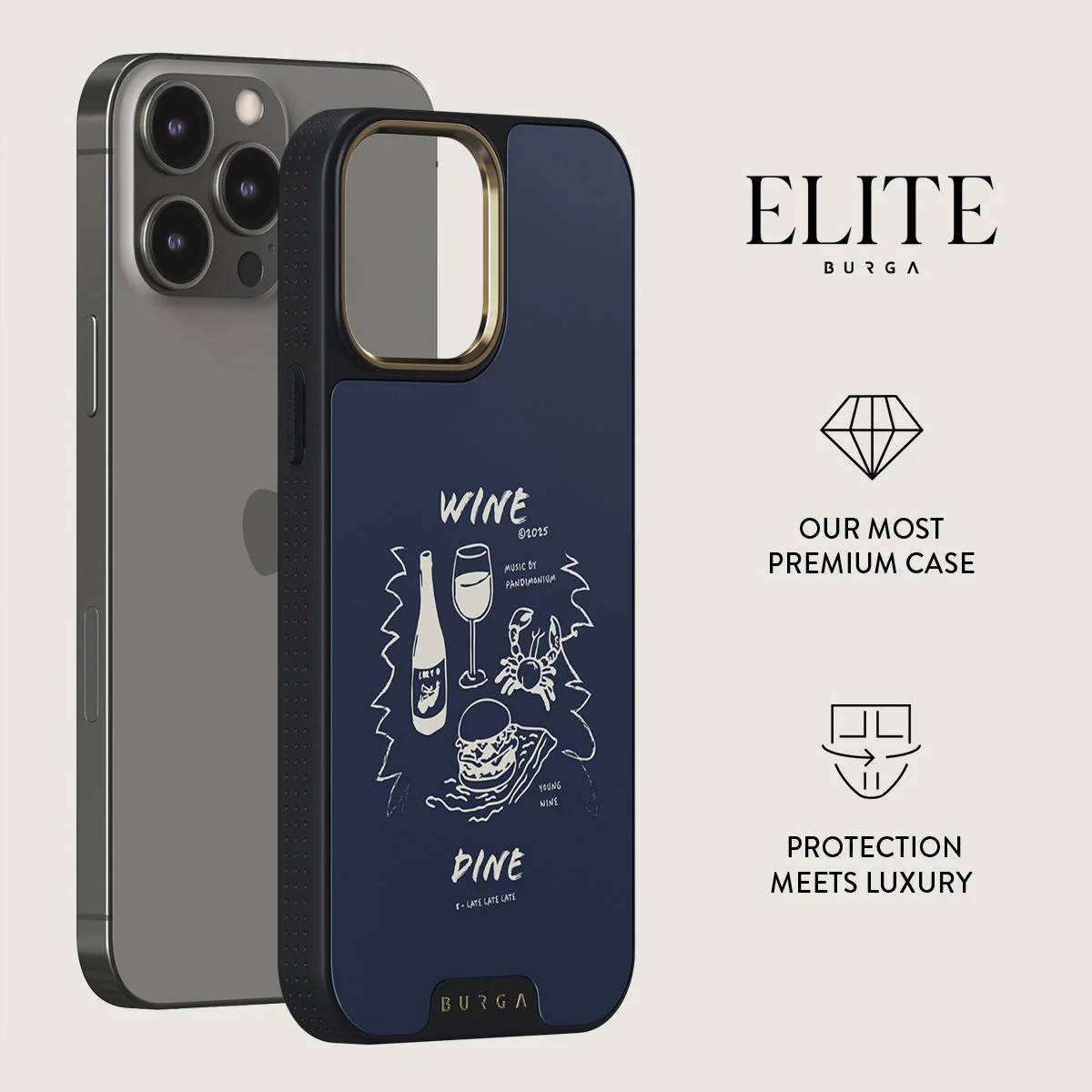 Wine & Dine - iPhone 13 Pro Max Case - Image 6