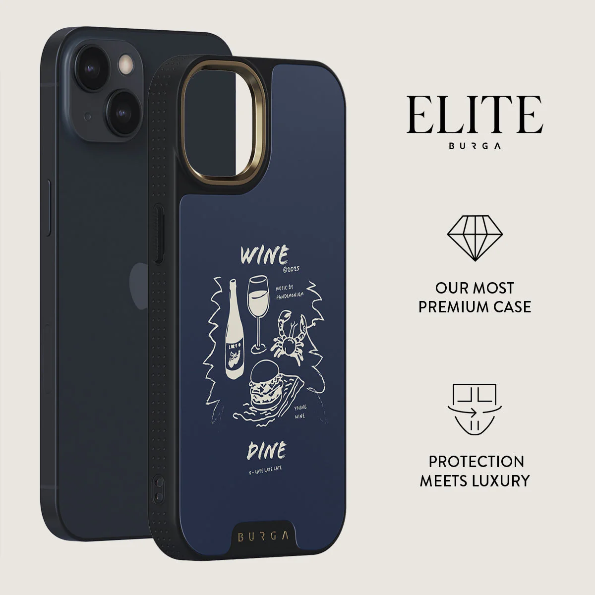 Wine & Dine - iPhone 14 Case - Image 6