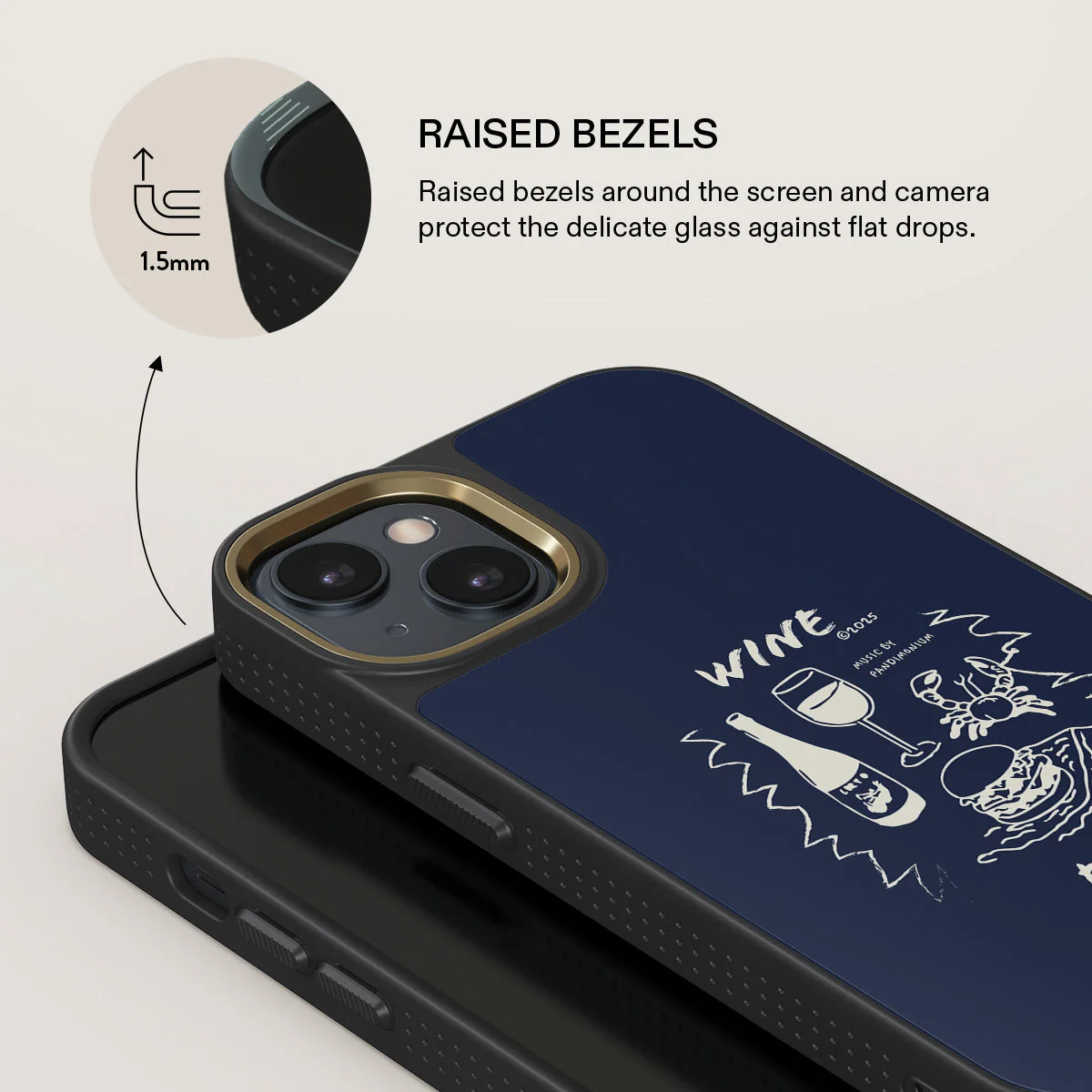 Wine & Dine - iPhone 14 Case - Image 8