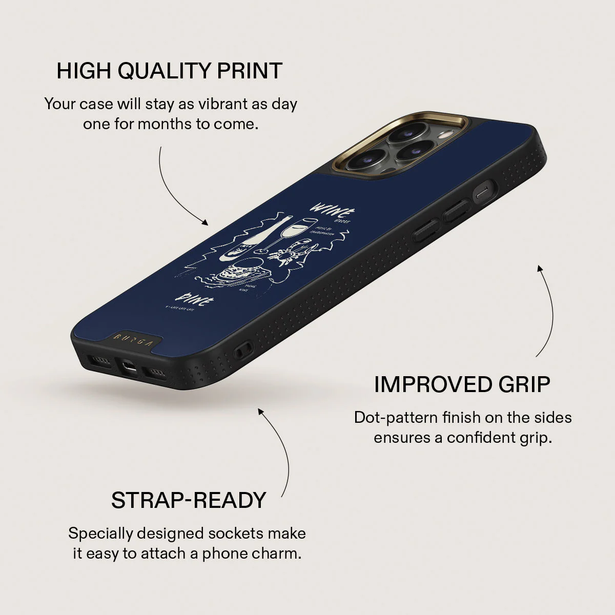 Wine & Dine - iPhone 14 Pro Max Case - Image 9