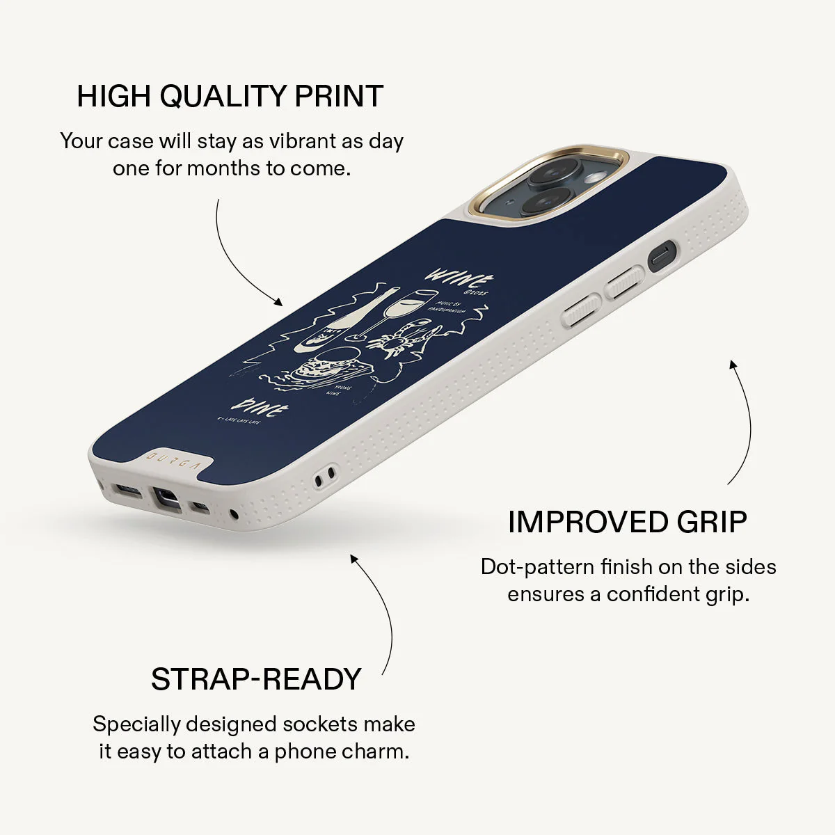 Wine & Dine - iPhone 15 Case - Image 23