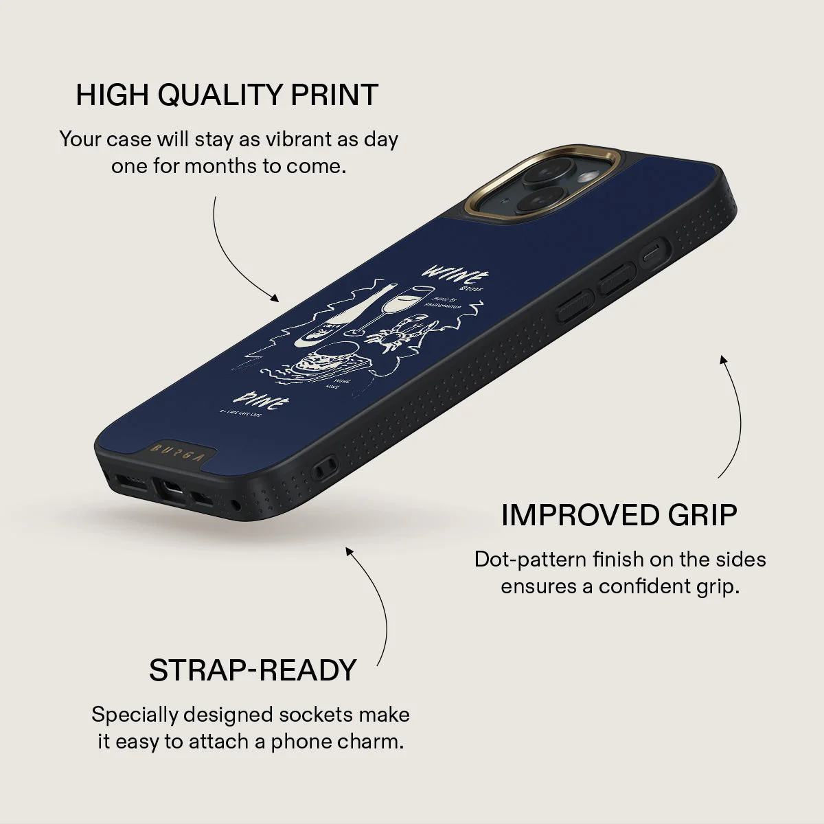 Wine & Dine - iPhone 15 Case - Image 9