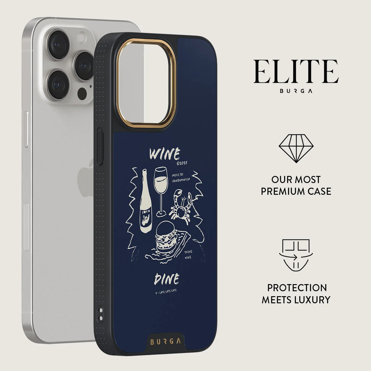 Wine & Dine - iPhone 15 Pro Max Case - Image 6
