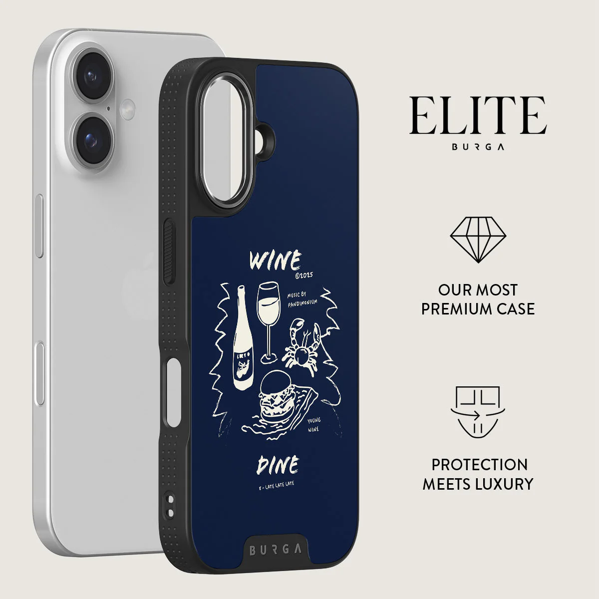 Wine & Dine - iPhone 16 Case - Image 14