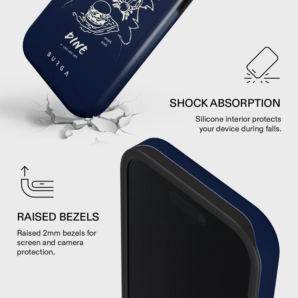 Wine & Dine - iPhone 16 Case - Image 4