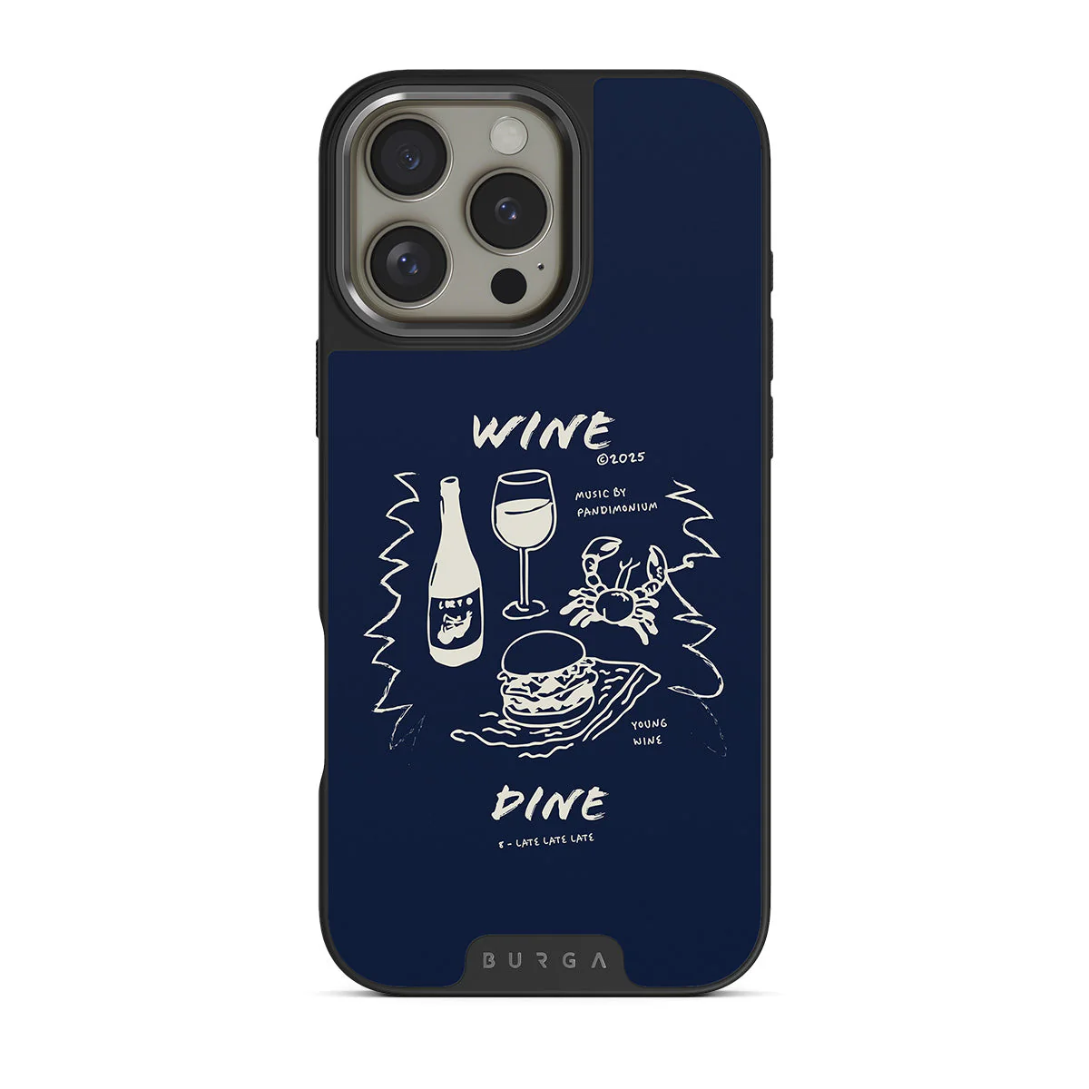 Wine & Dine - iPhone 16 Pro Case - Image 13