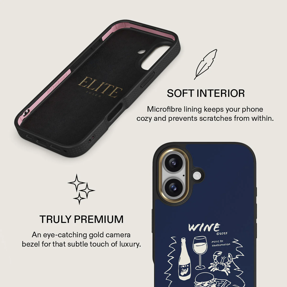Wine & Dine - iPhone 17 Case - Image 10
