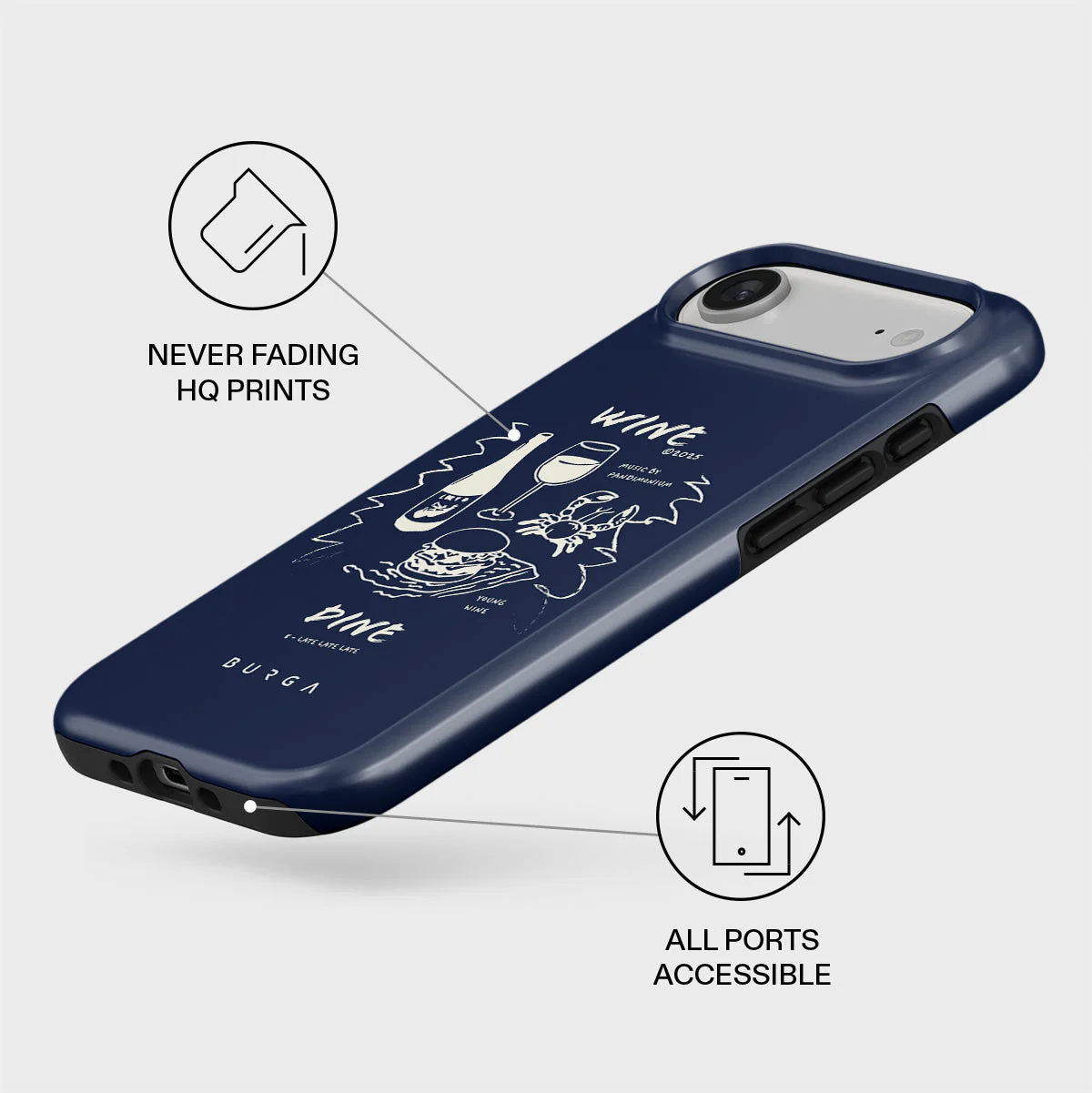 Wine & Dine - iPhone Air Case - Image 3