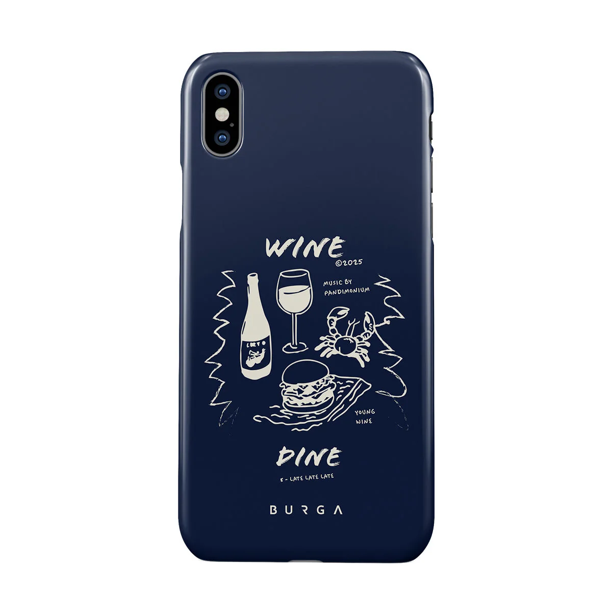 Wine & Dine - iPhone X / XS Case