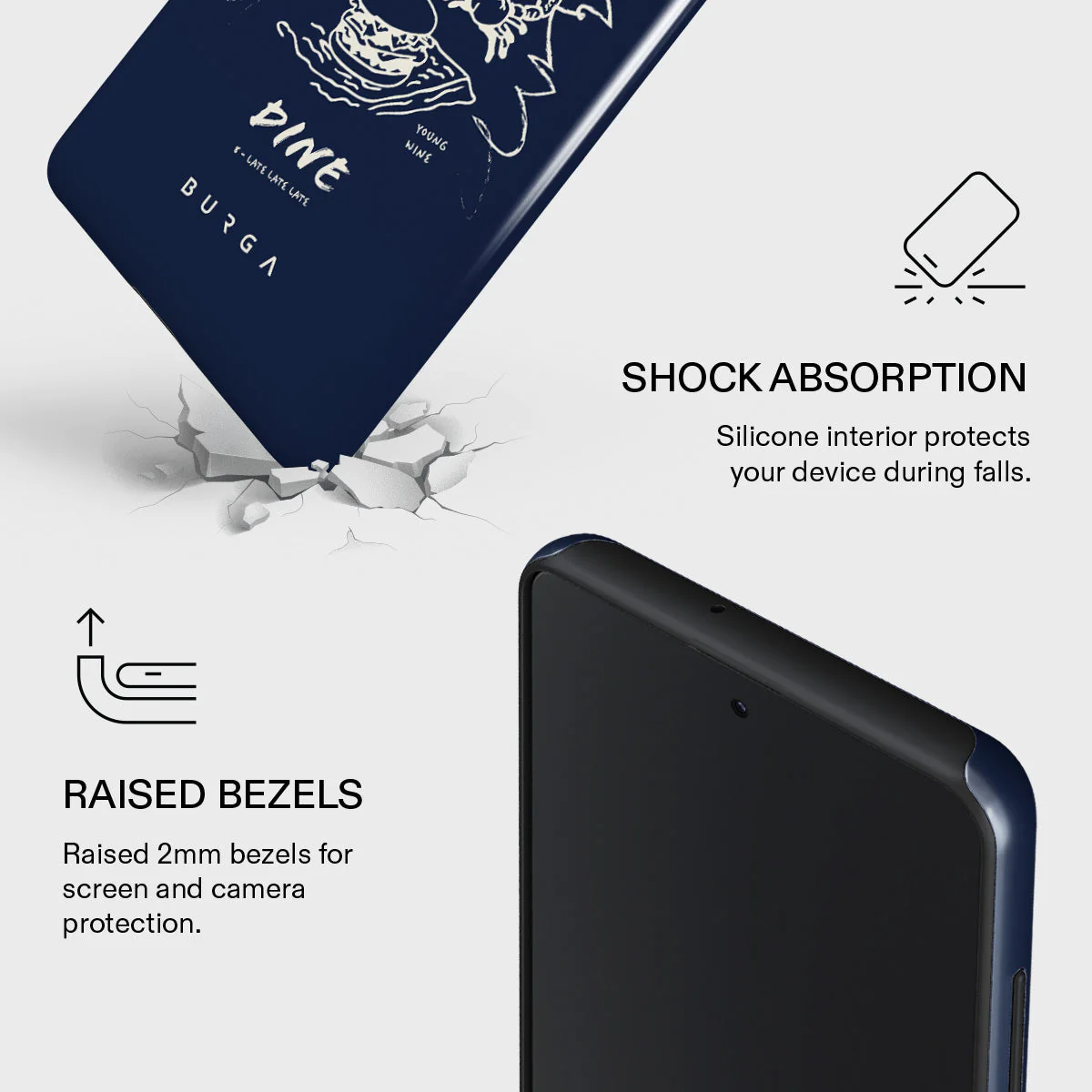 Wine & Dine - Samsung Galaxy A71 4G Case - Image 4