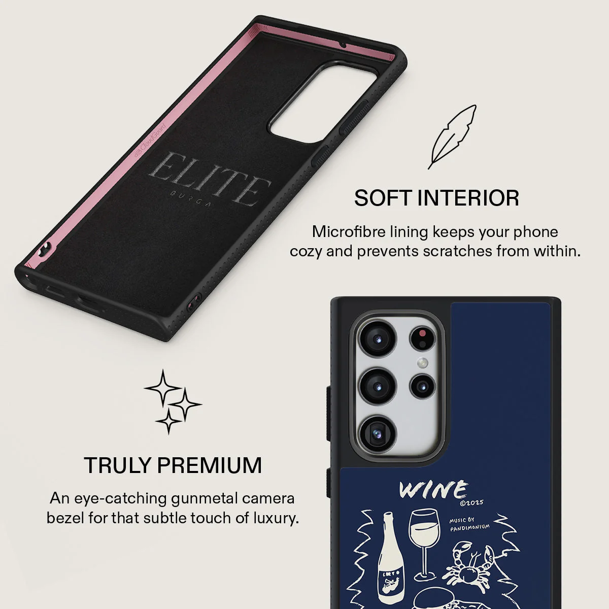 Wine & Dine - Samsung Galaxy S23 Ultra Case - Image 17