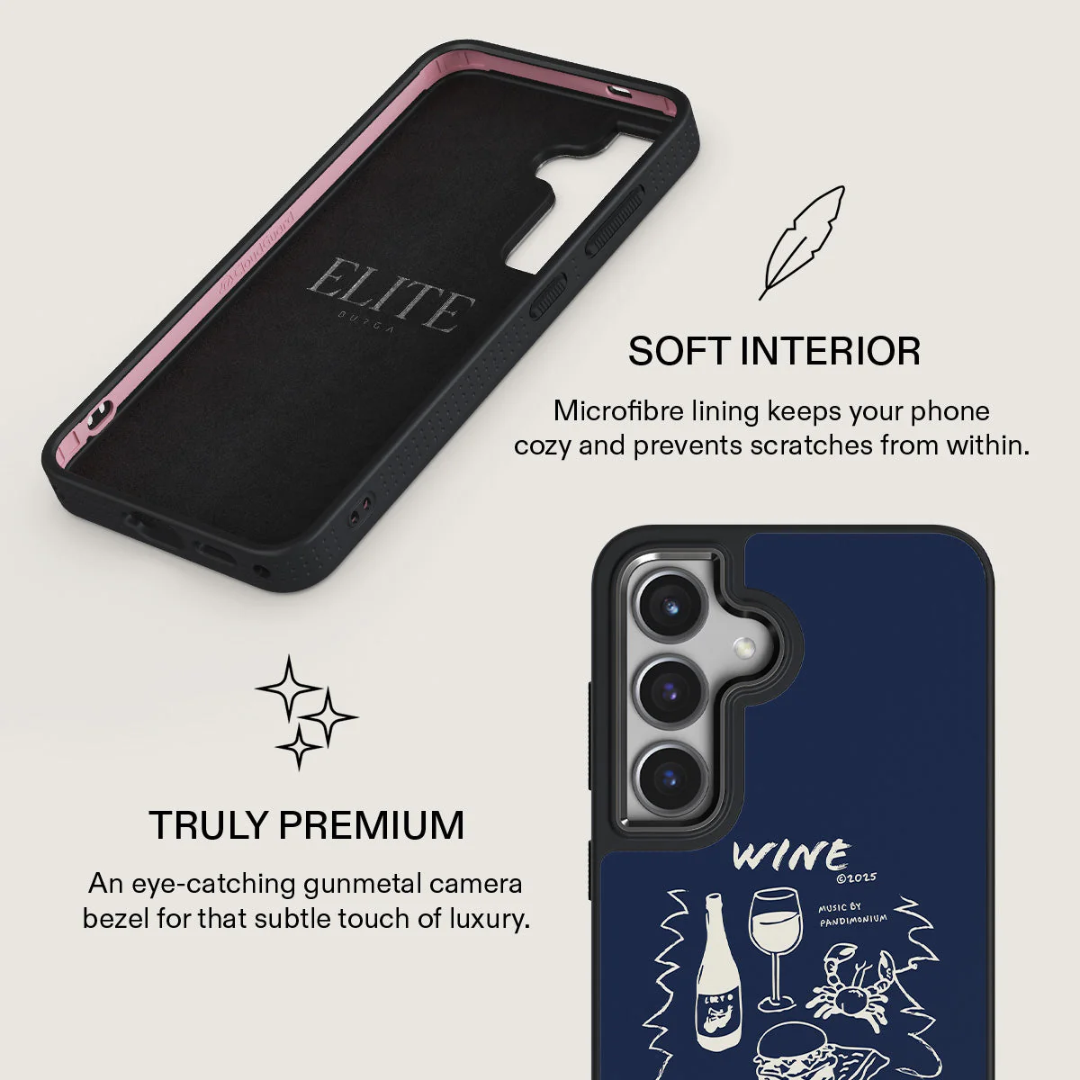 Wine & Dine - Samsung Galaxy S24 Case - Image 17