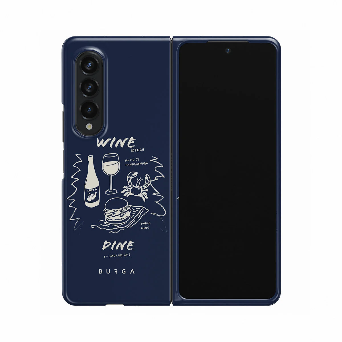 Wine & Dine - Samsung Galaxy Z Fold 3 Case