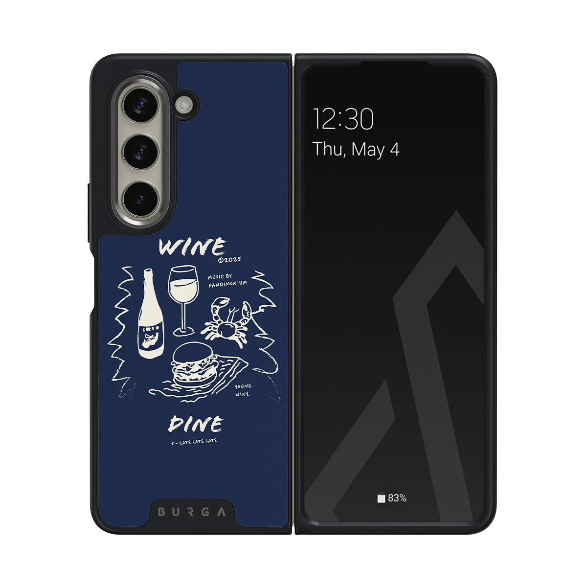 Wine & Dine - Samsung Galaxy Z Fold 5 Case - Image 8