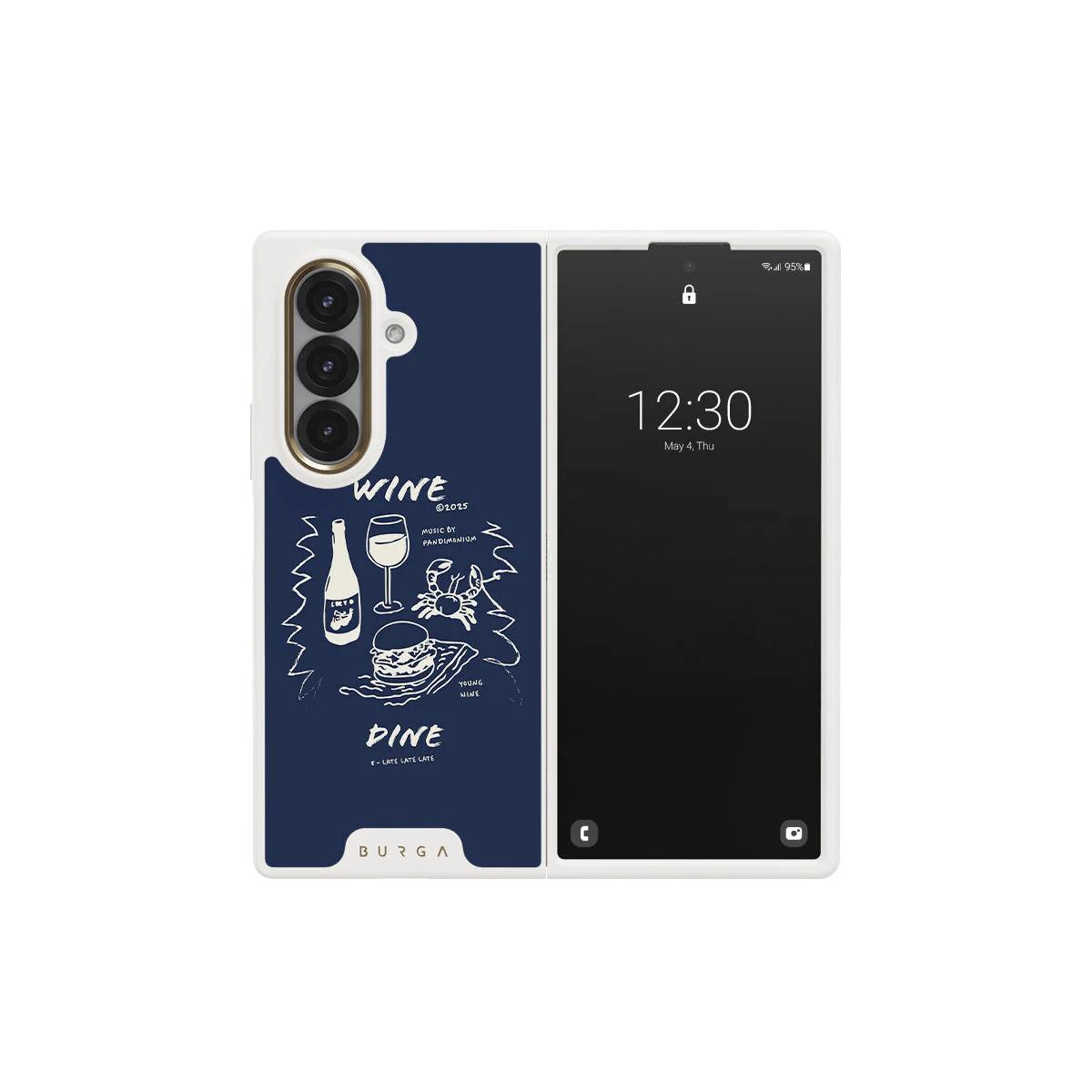Wine & Dine - Samsung Galaxy Z Fold 7 Case - Image 15