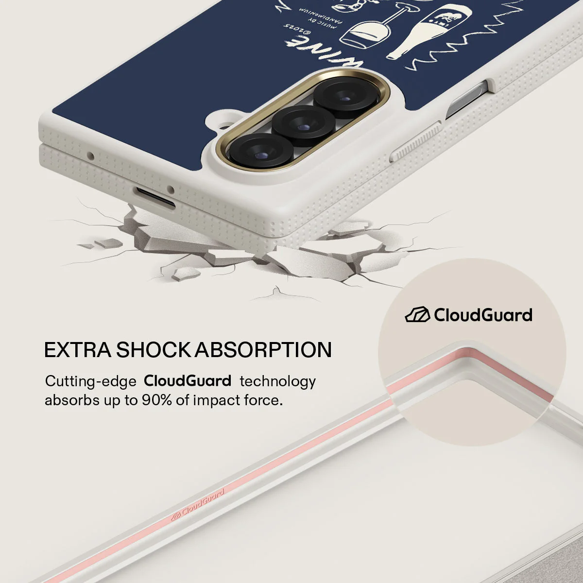 Wine & Dine - Samsung Galaxy Z Fold 7 Case - Image 17