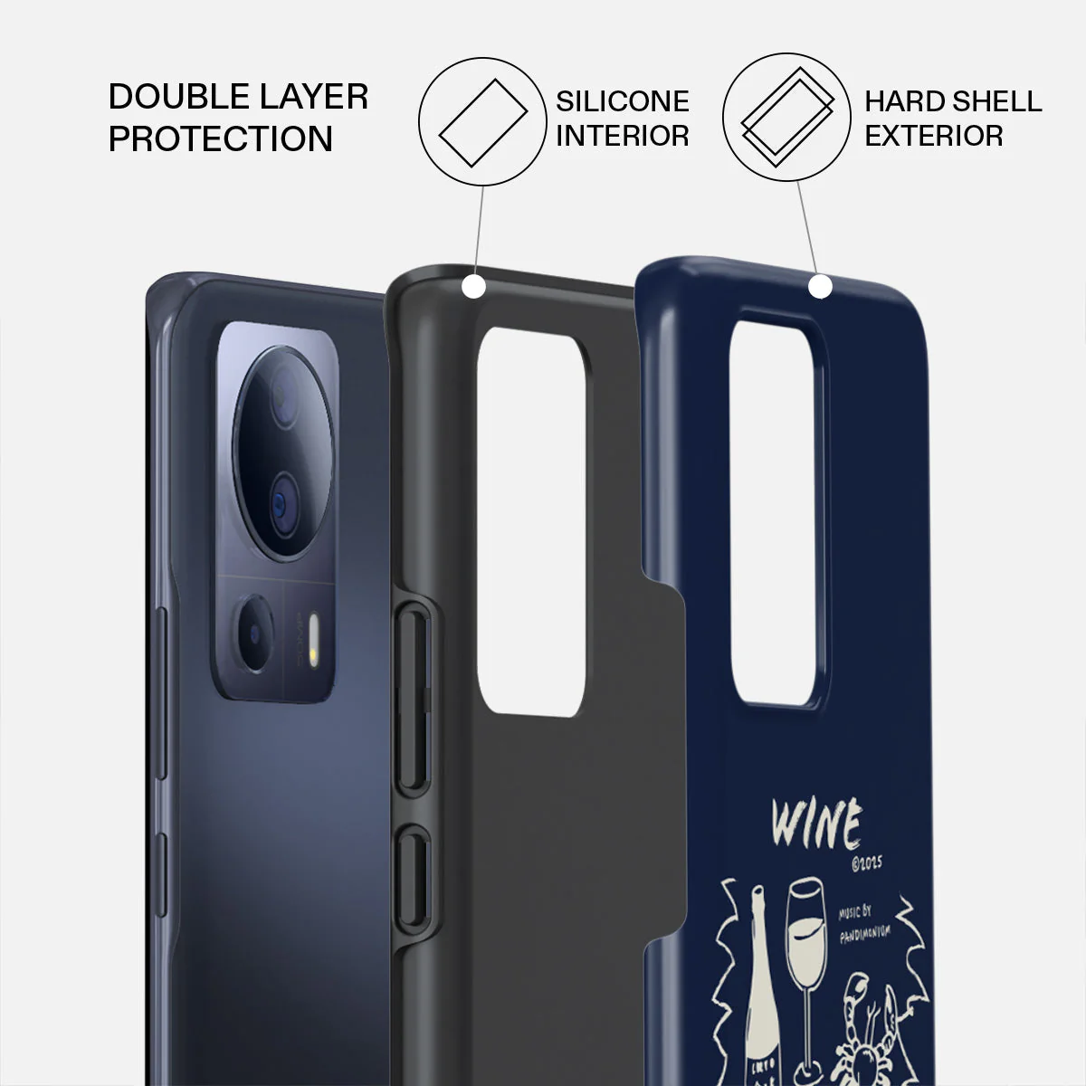 Wine & Dine - Xiaomi 13 Lite Case - Image 2
