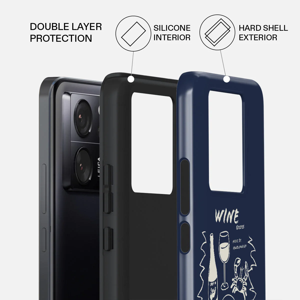 Wine & Dine - Xiaomi 13T Pro Case - Image 2